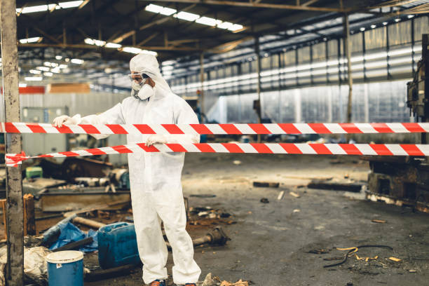 Professional Drug Lab Cleanup technician working in Tupman, CA